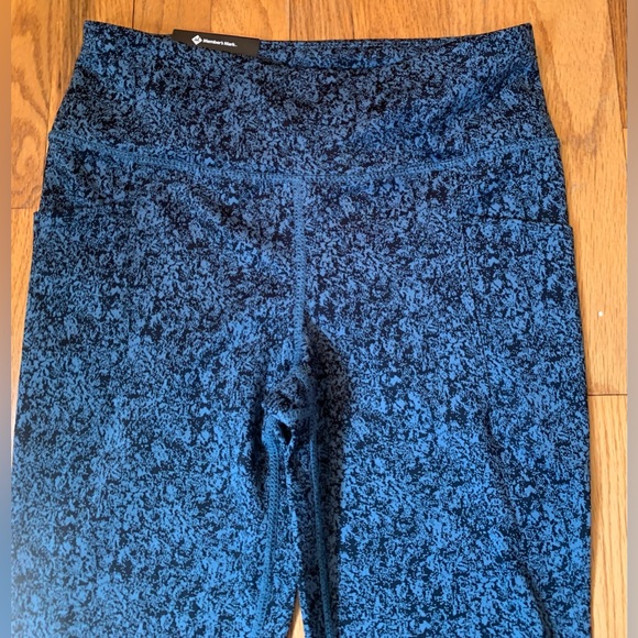 Blue Patterned Leggings - Picture 4 of 4